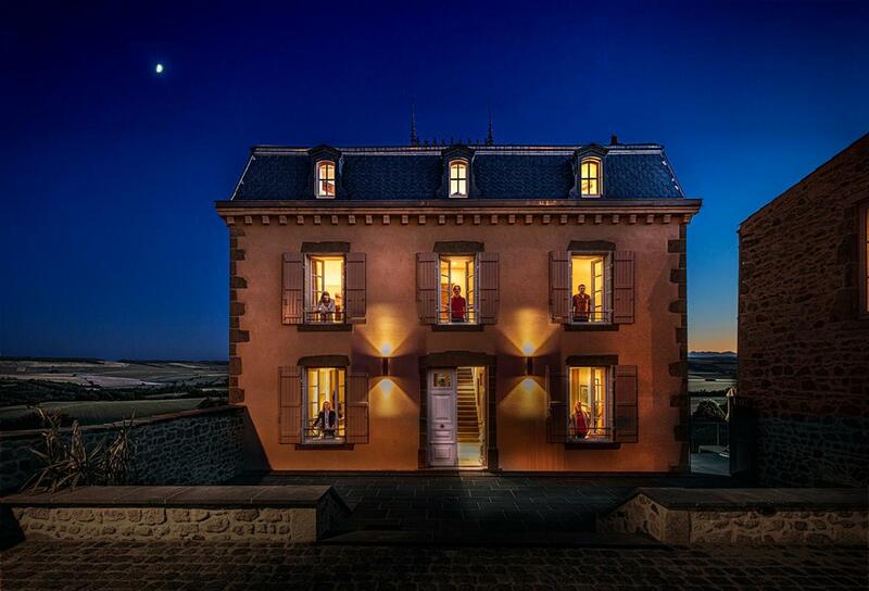 The view of Montpeyroux, Auvergne