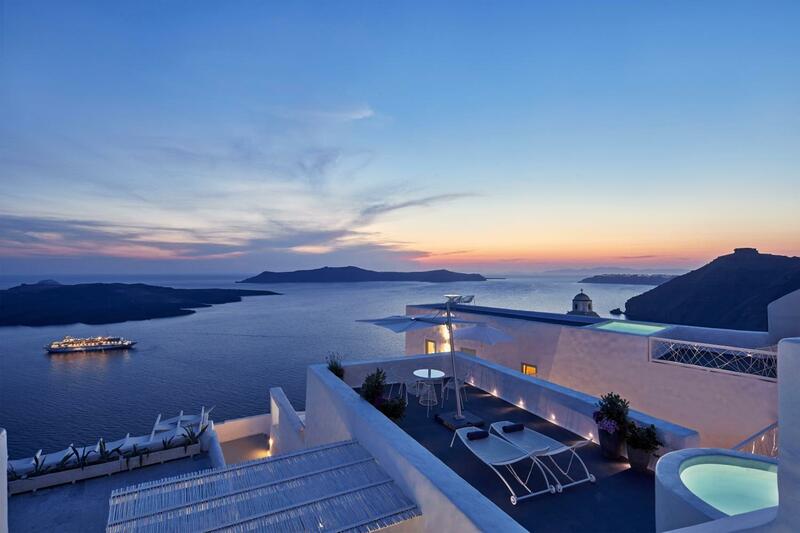 Limestone, Fira, Santorini